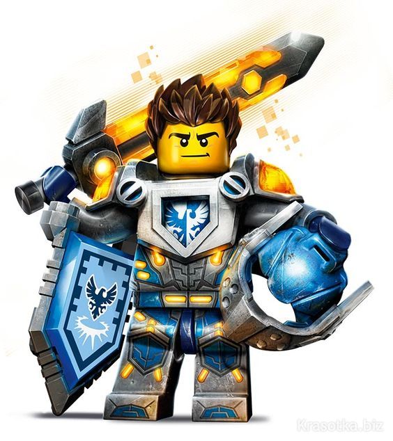 Lego Nexo Knights / Лего Нексо Найтс из материала пластик