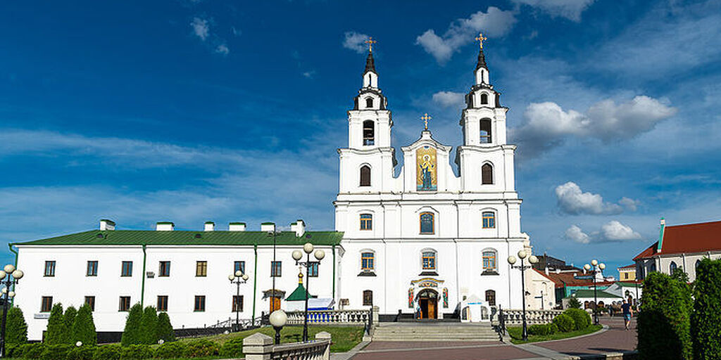 Минск. Православный собор. Белая церковь