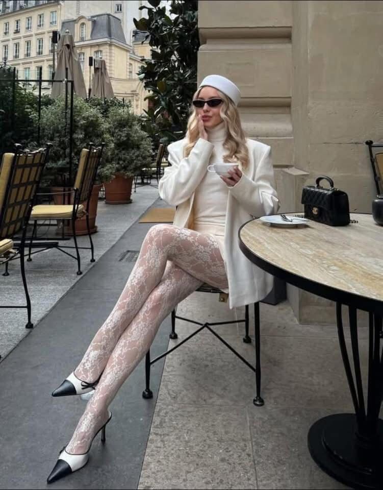 Ажурные колготки 2025 Ажурные колготки 2025