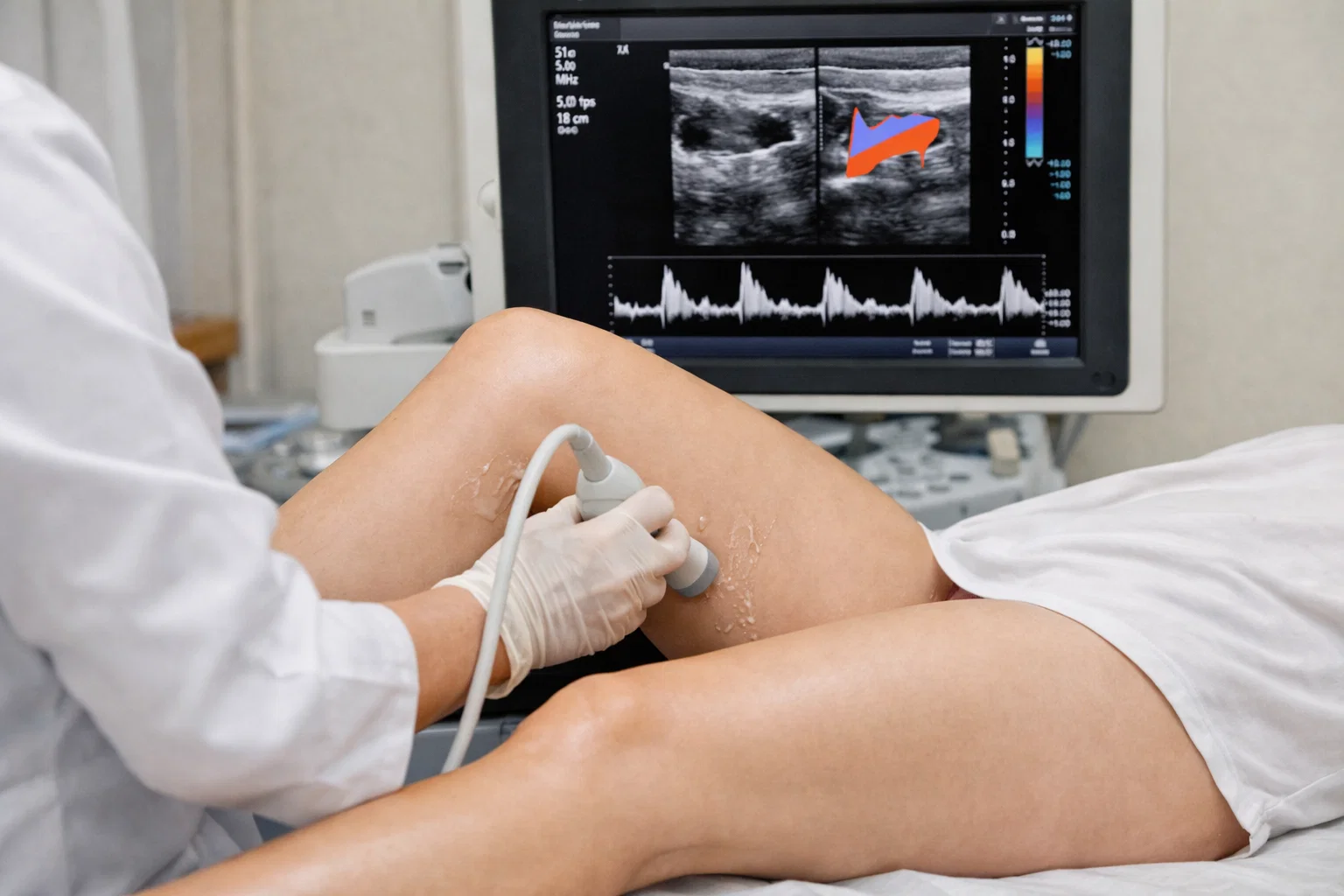 УЗИ вен нижних конечностей УЗИ вен нижних конечностей